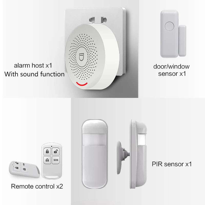 Tuya Smart Home Security Alarm Hub Kit &ndash; Sound Alerts