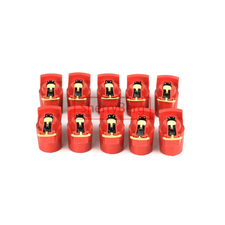 SherryBerg New Quality Red Rotor Arm for VW Beettle Bug 009 Bosch Distributors Multi-Pack X 10 Set of 10 10PCS As One KIT by InterCyprus Trading Ltd