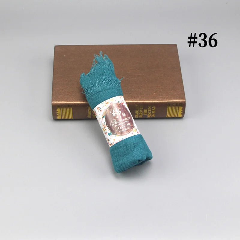 HUISHI Scarf &ndash; Versatile Bubble Cotton Wrap