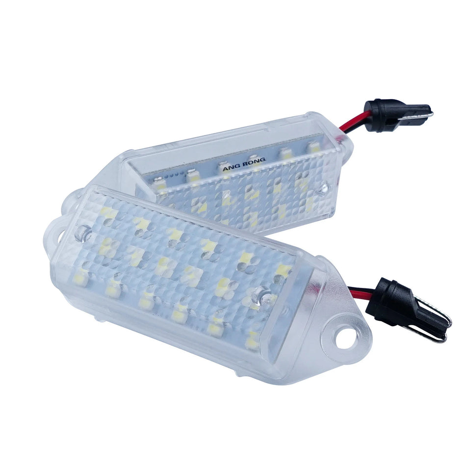 2x Λευκά LED Φώτα Πινακίδας για Mitsubishi Lancer Evo VIII IX