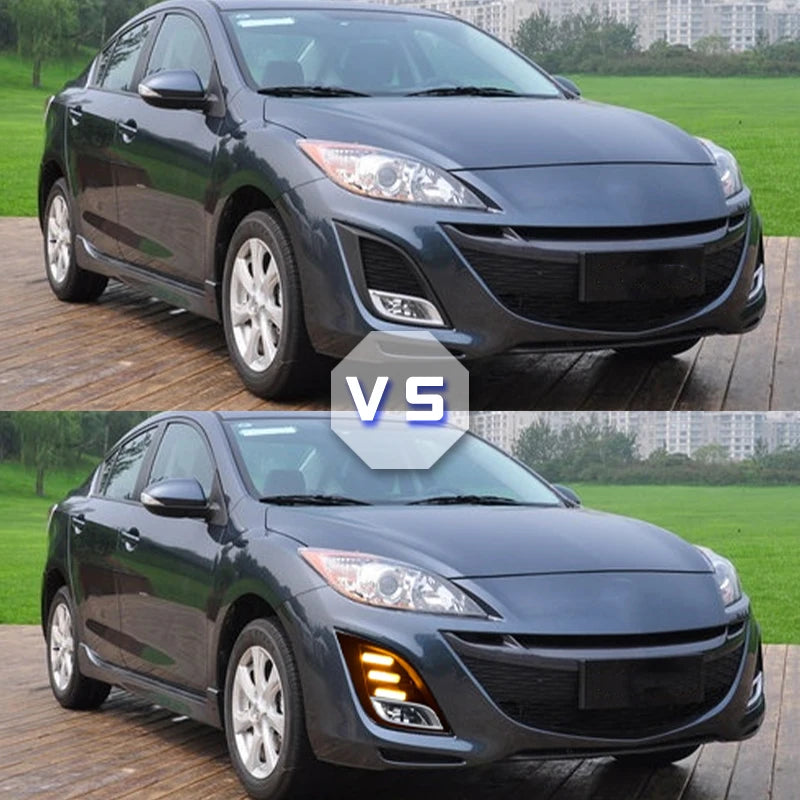 Mazda 3 DRL Luci diurne gialle indicatori di direzione 12V