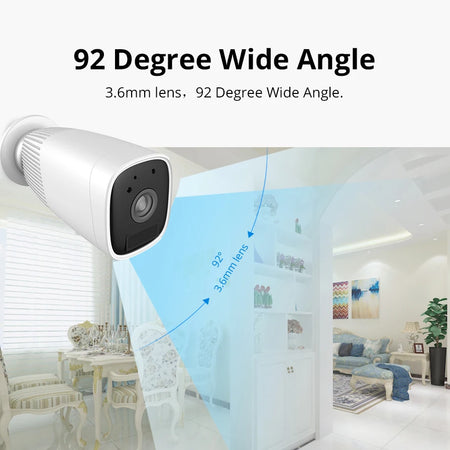 Tuay WKD 1080P Battery Camera &ndash; Ultra Long Battery Life