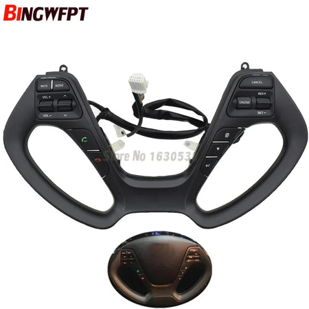 For Kia K3/K3S Constant Speed Cruise Control Multifunction Steering Wheel Button Upgrade Party Control Volume Phone Bluetooth by InterCyprus Trading Ltd