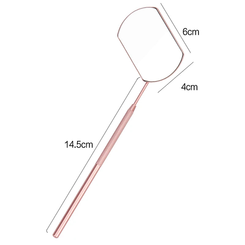 Eyelash Extension Checking Mirror with Long Handle