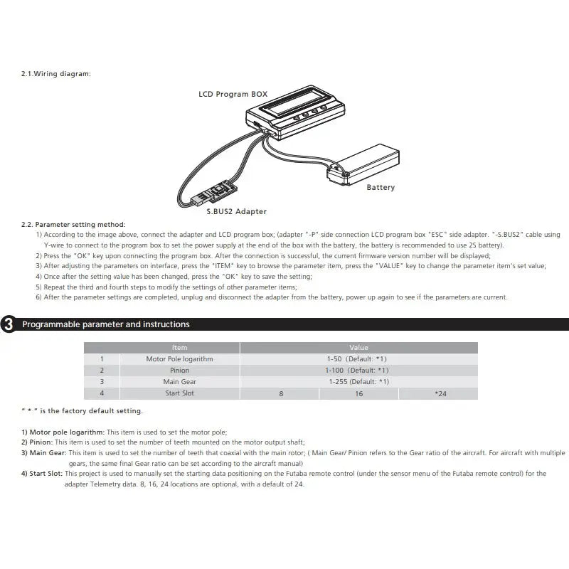 Hobbywing S.BUS2 Telemetry Adapter for Futaba Platinum V4/V4.1/V5 Aircraft ESC Drone Electronics Connector Plugs by InterCyprus Trading Ltd
