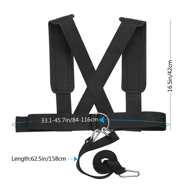 BANGSHE Football Speed Training Harness Vest for Agility and Strength