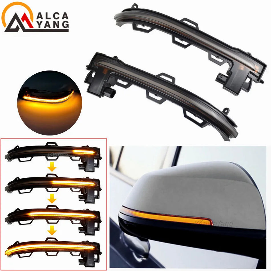 Lampes clignotantes LED séquentielles dynamiques pour BMW X3 X4 X5 X6 F25 F26 F15 F16