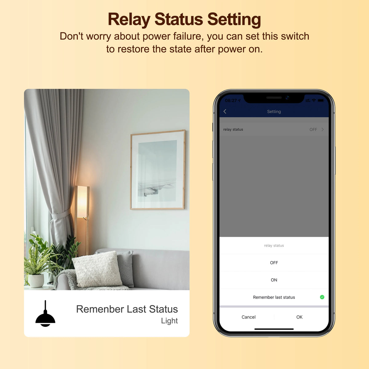 GIRIER WiFi Smart Dimmer Switch Module with Two-Way Control