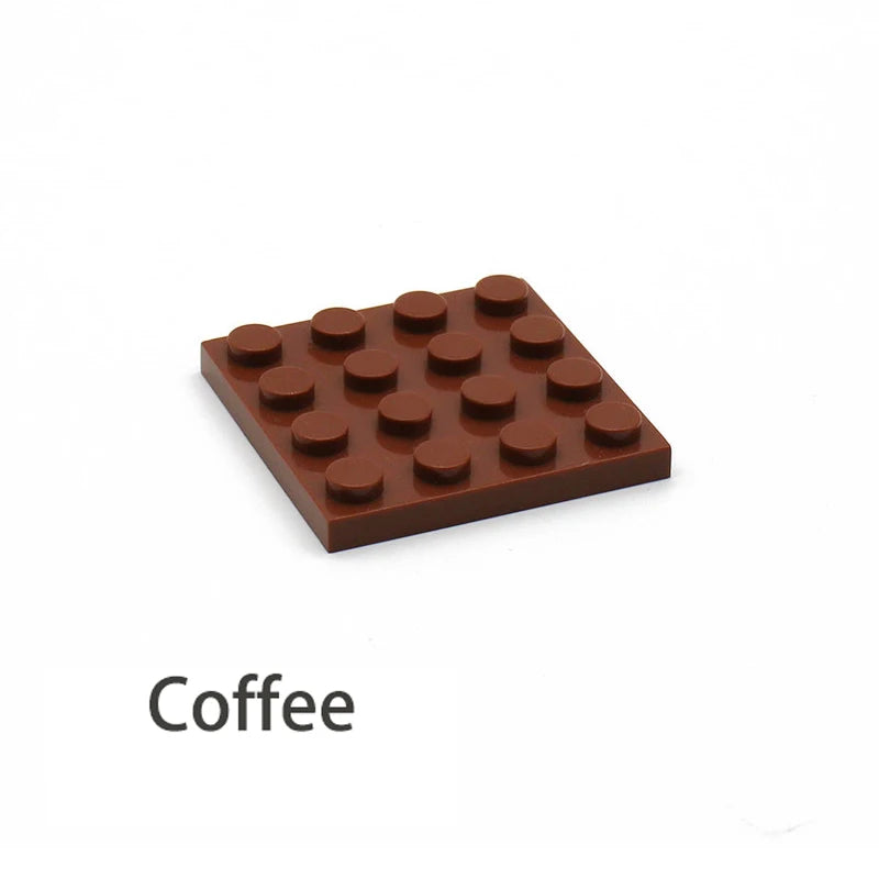 APAN SAPIOBricks 150pcs Thin 4x4 12 Colors - Educational Coffee 150PCS