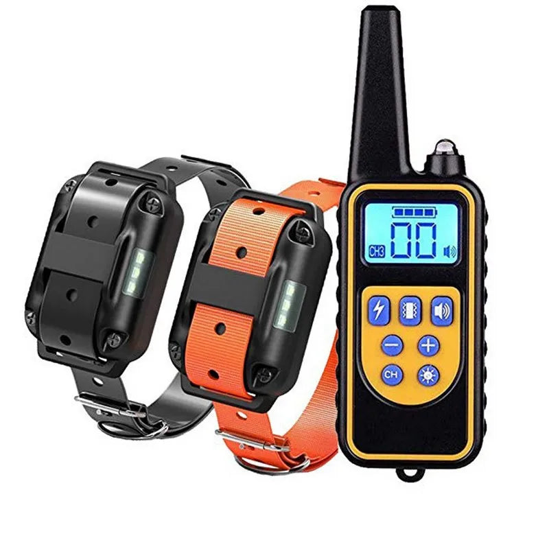 800m Digital Dog Training Collar &ndash; Waterproof LCD Display