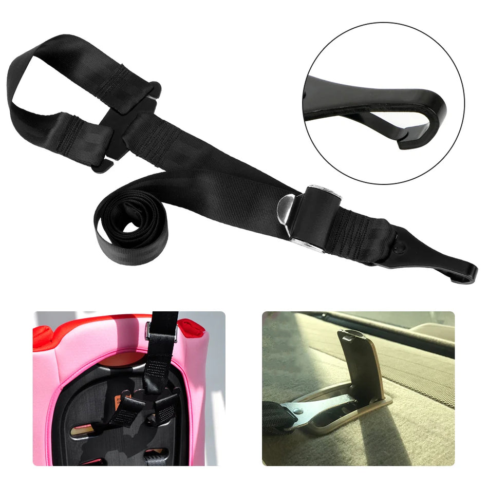 LEEPEE 19953 ISOFIX diržo jungtis karavanui, metalas ir poliesterio juostos