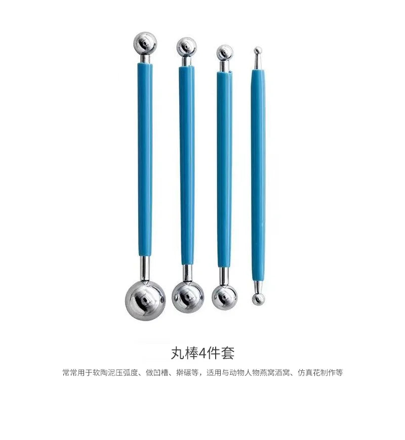 Comprehensive 61-Piece Ceramic Sculpture &amp; Pottery Tool Set