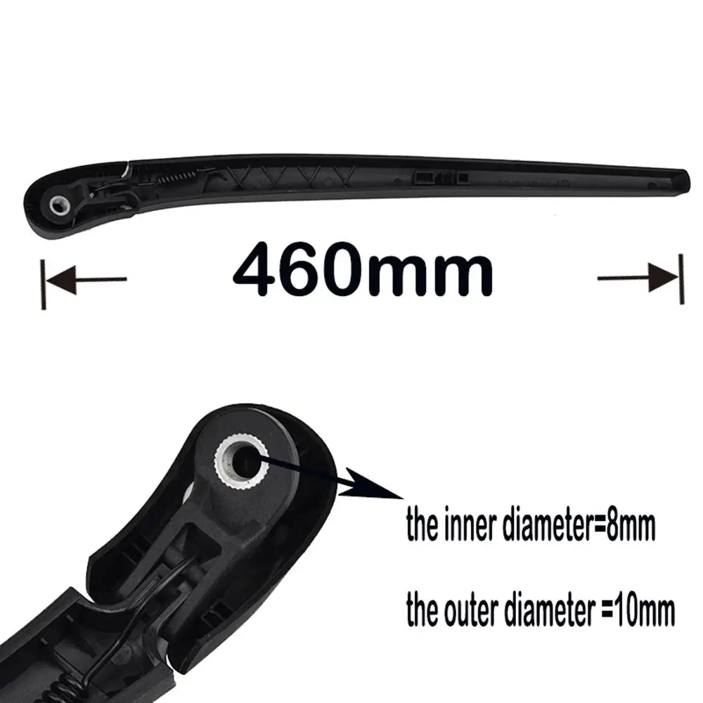 Misima Windscreen Wiper Arm For Seat Ibiza Rear Window 2002 2003 2004 2005 2006 2007 2008 2009 2010 2011 2012 For Altea 04-09 by InterCyprus Trading Ltd
