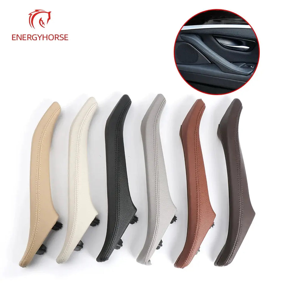Car Passenger Interior Door Leather Pull Handle Assembly Replacement For BMW 5 Series F10 F11 F18 520i 523i 525i 51417225852 by InterCyprus Trading Ltd