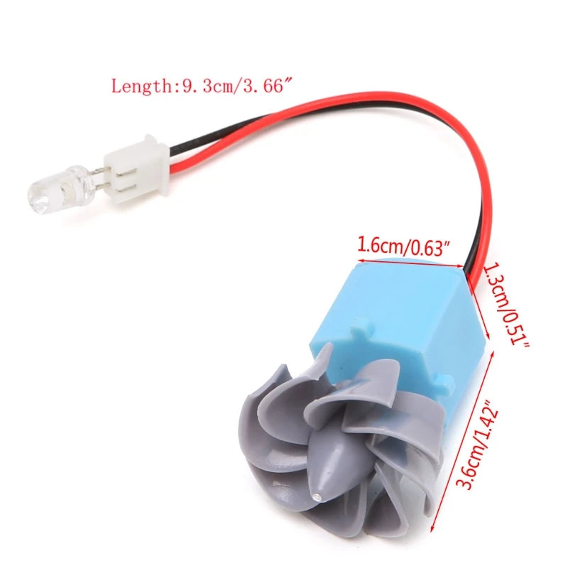 Micro 0.01V-15V Wind Generator &ndash; Versatile Dual-Use Power Solution