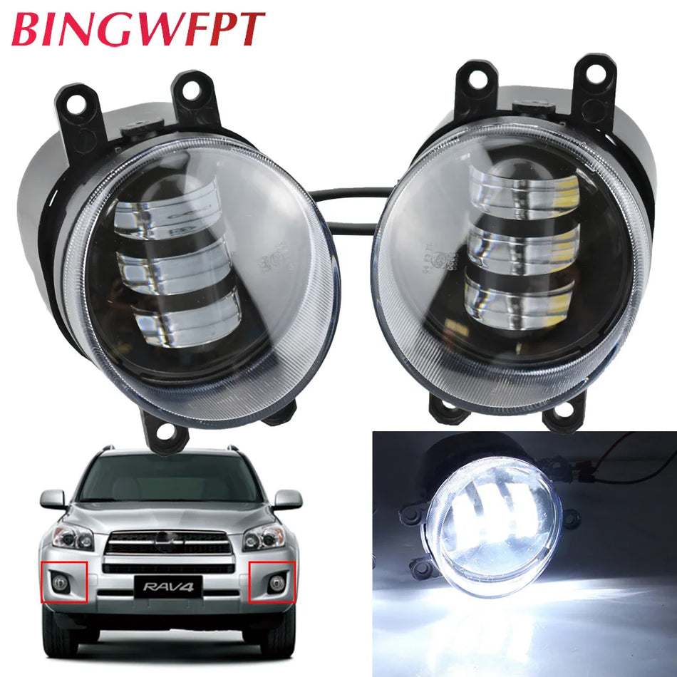 LED miglas lukturi Toyota un Lexus ar baltu staru