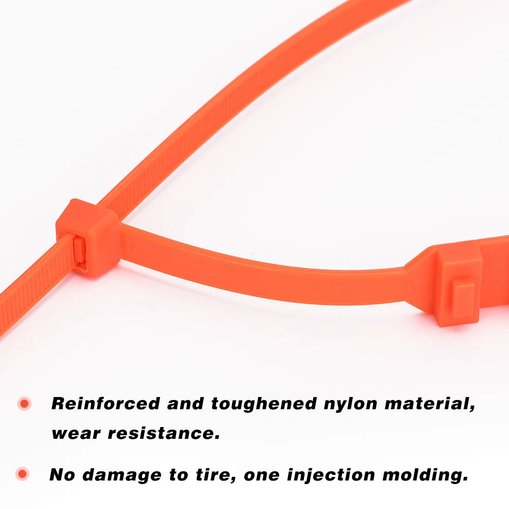 STC01 Snow Tire Chains &ndash; Anti Skid Nylon For Cars Trucks