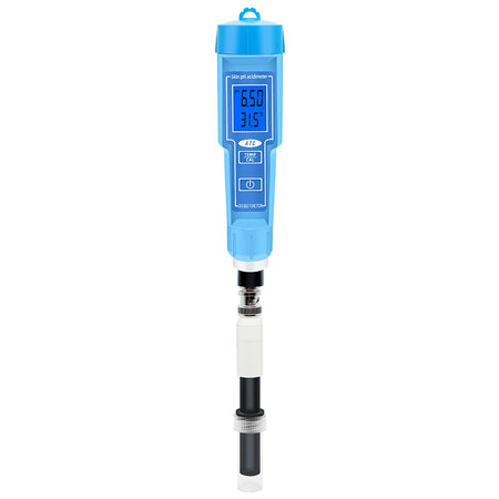 PH-6118 Skin PH Acdimeter 2 In 1 Tester - Backlit Display PH-6118