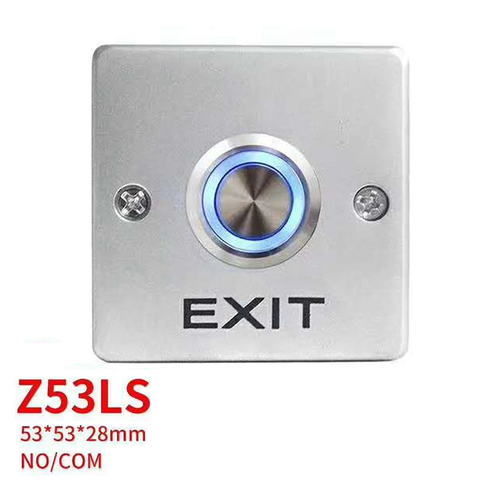 Backlight Zinc Alloy Gate Door Exit Button &ndash; Model Z53LS Z53LS