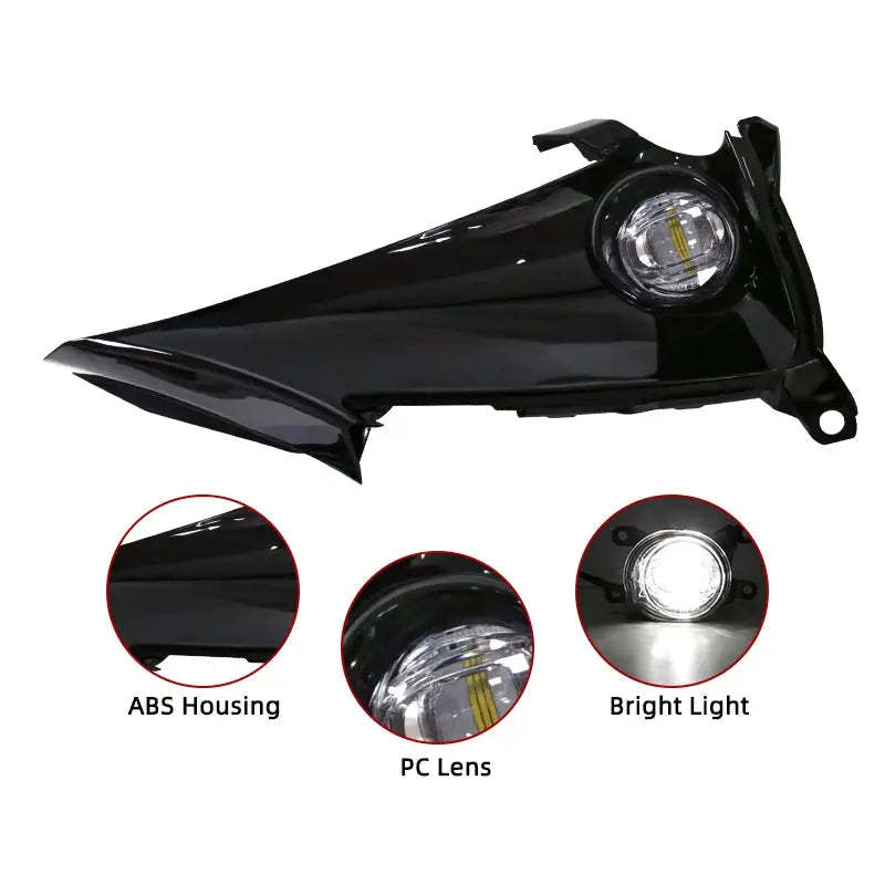 Led DRL Daytime Running Lamp Fog Light for Toyota Corolla Hatchback 2019 2020 2021 4 Doors Wires Switch Relay Waterproof by InterCyprus Trading Ltd