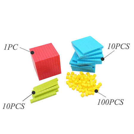 TTF00662 &ndash; Montessori Decimal Learning Toy For Kids