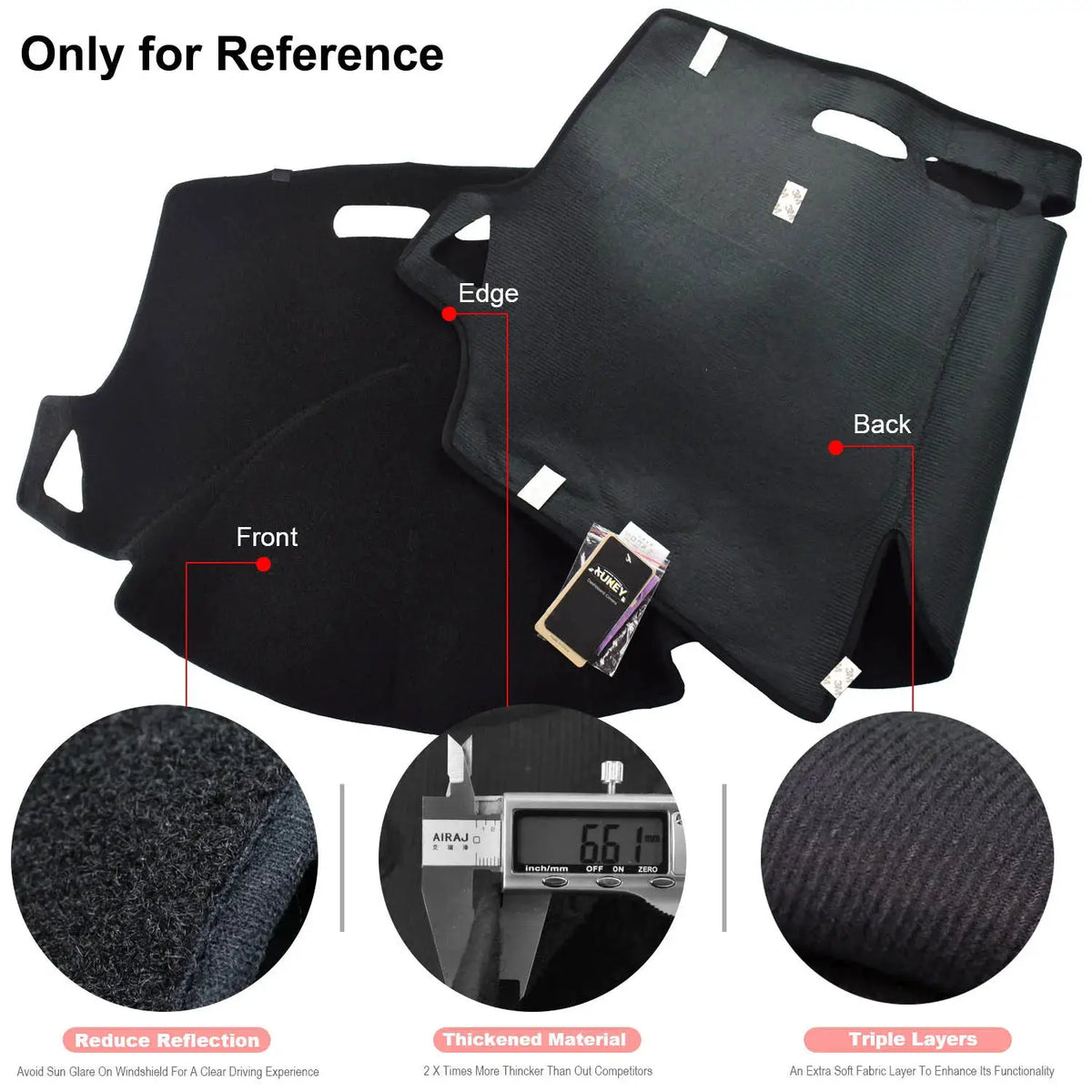 For Toyota Sienna 2004 2005 2006 2007 2008 2009 2010 Dashboard Cover Dash Mat Dashmat Dash Board Cover Pad Sun Shade Carpet by InterCyprus Trading Ltd