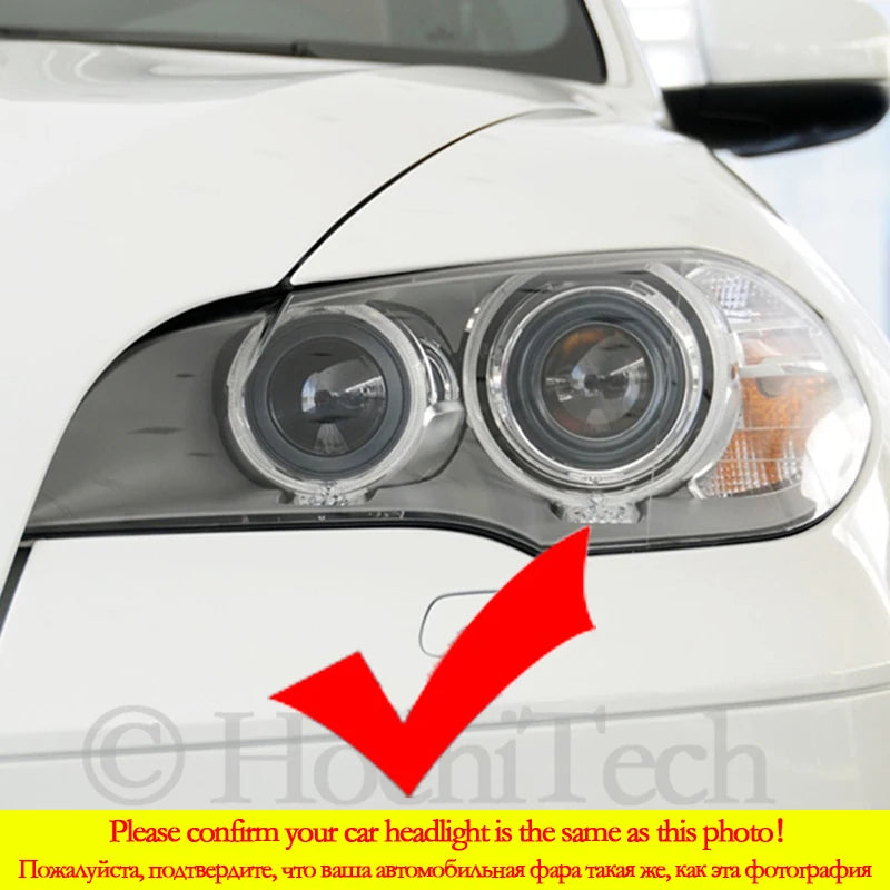 LED Angel Eye Kit Switchback Wit Amber voor BMW X5 E70