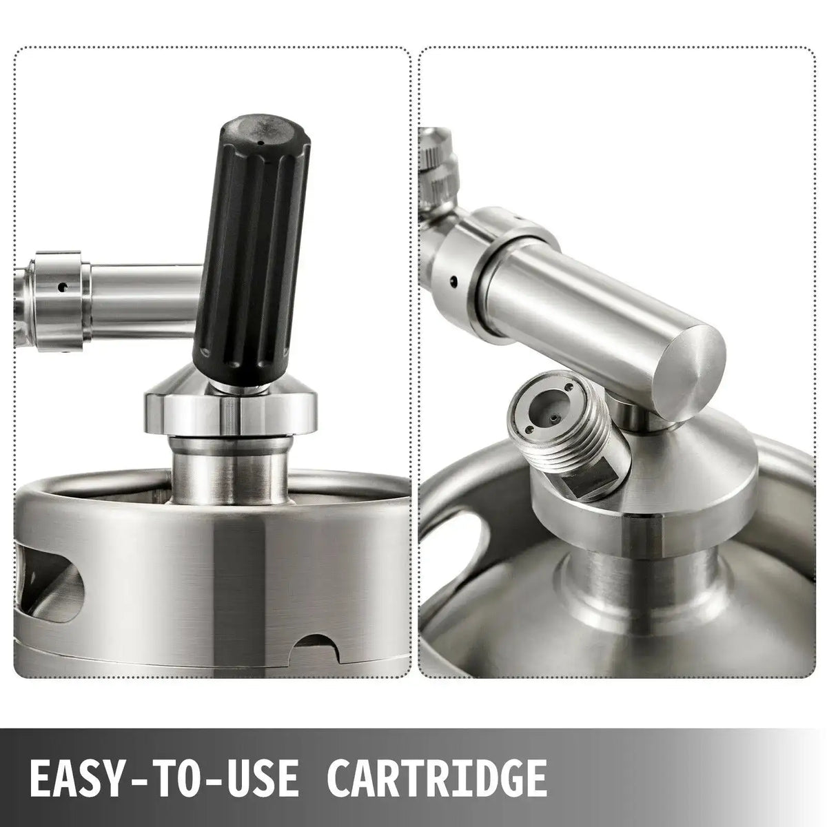 2L Stainless Steel Cold Brew Coffee Maker Faucet