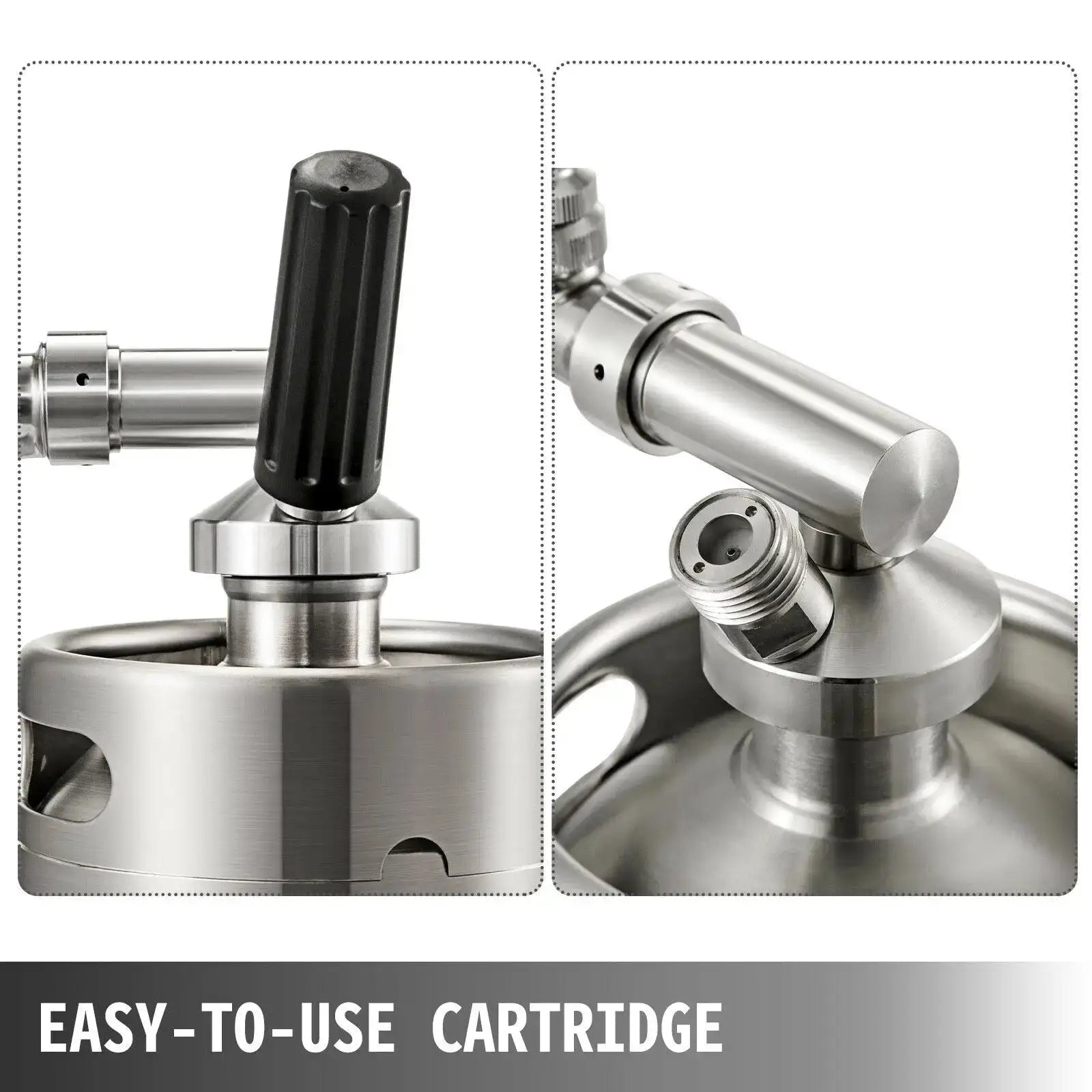 2L Stainless Steel Cold Brew Coffee Maker Faucet