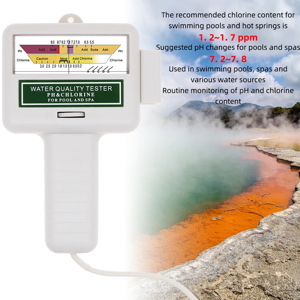 New 2 In 1 PH Chlorine Meter CL001 &ndash; PH Chlorine Tester