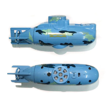 6-Function RC Mini Submarine for Kids - Electric Remote Control Boat