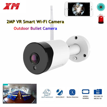 180 Degree Panoramic Fish Eye Camera &ndash; Full HD Night Vision with APP Remote Control 32G with camera / 1.7mm