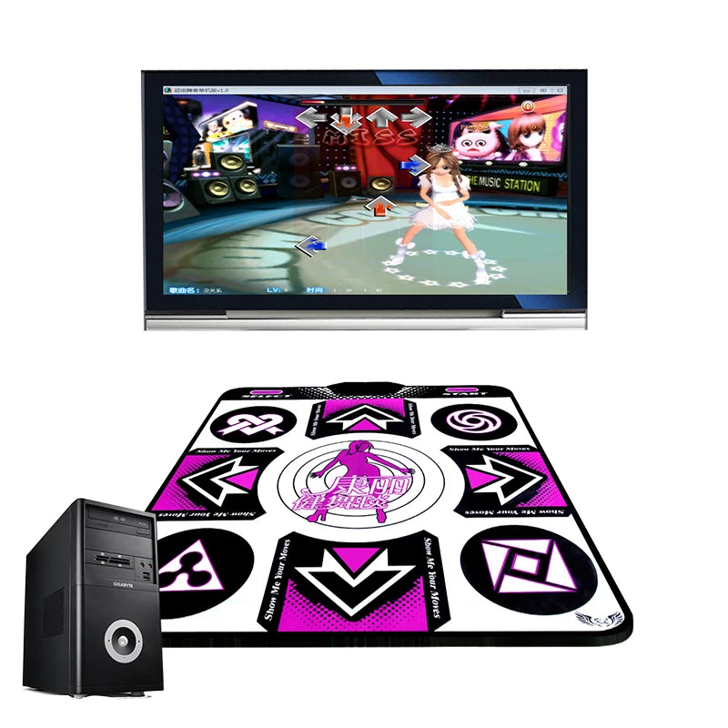 Wireless Dance Pad &ndash; Wireless Non-Slip USB Dance Mat for PC