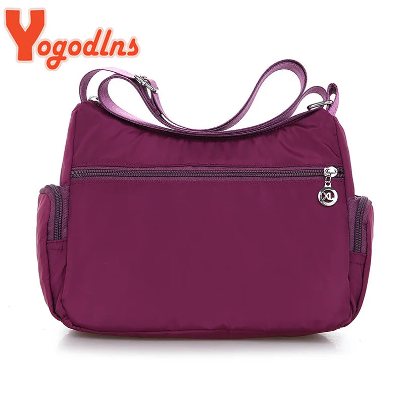 Yogodlns Waterproof Large Capacity Crossbody Bag for Women