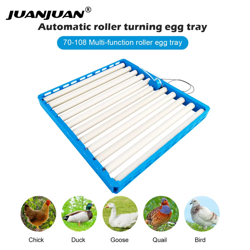 Automatic 360 Rotary Egg Turner Tray 70-108 Eggs &ndash; Auto Turn
