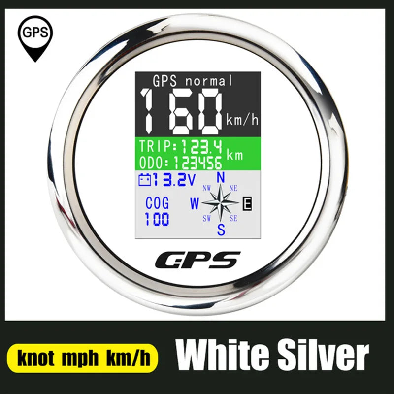 85mm GPS Speedometer &amp; Odometer WS