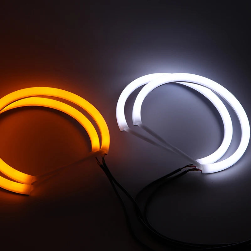 Anillo LED Angel Eye de Algodón Switchback para BMW Serie 3 E30 E36 M3