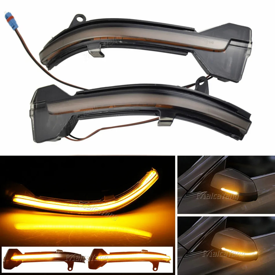 Dinamični LED smerniki za BMW 5 6 7 serijo F10 F11 F07 F06 F12 F13