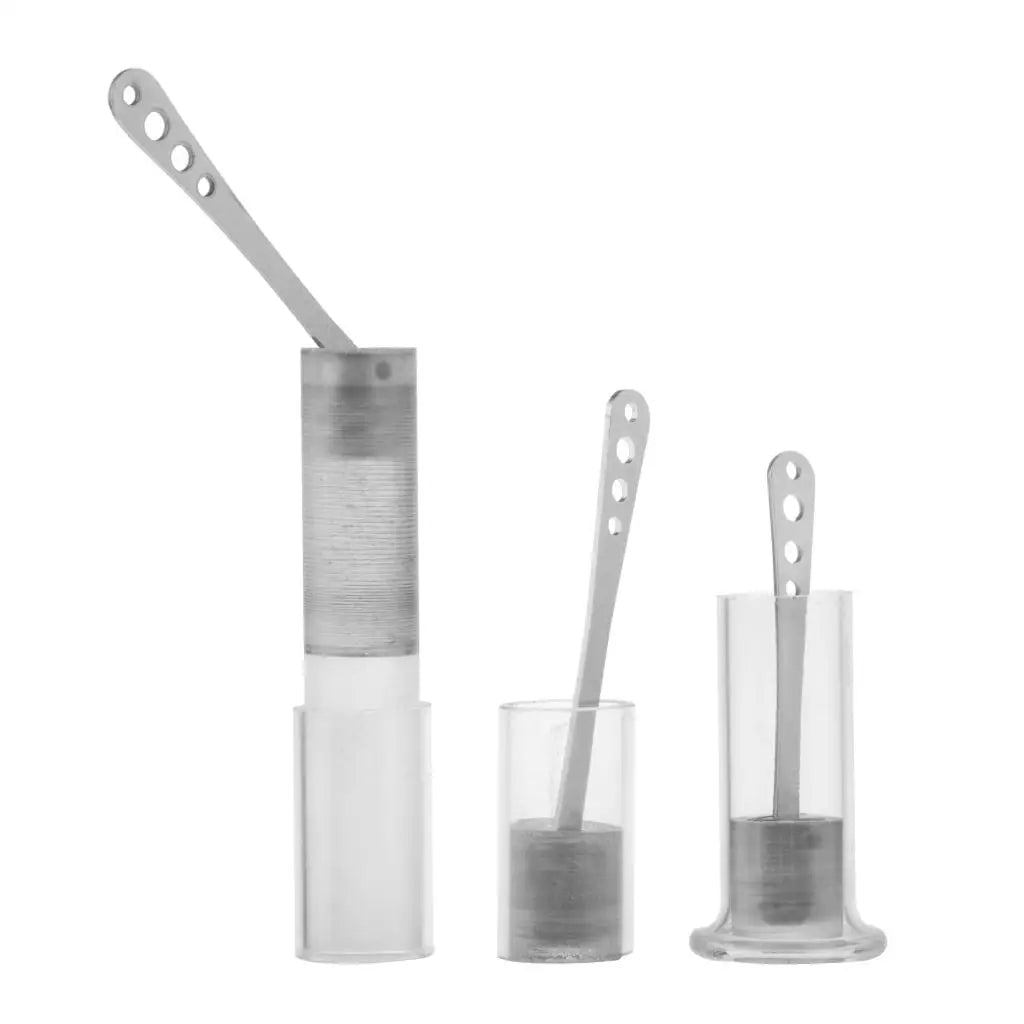 Metal &amp; Glass Cylinder Piston Set for Stirling Engine Parts - Ideal Educational Tool