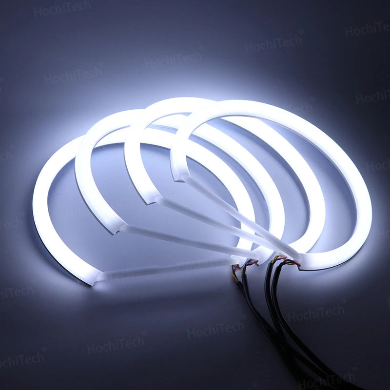LED Angel Eyes Kit Baumwoll Weiß Ring für BMW 3er Serie E30 E36 M3