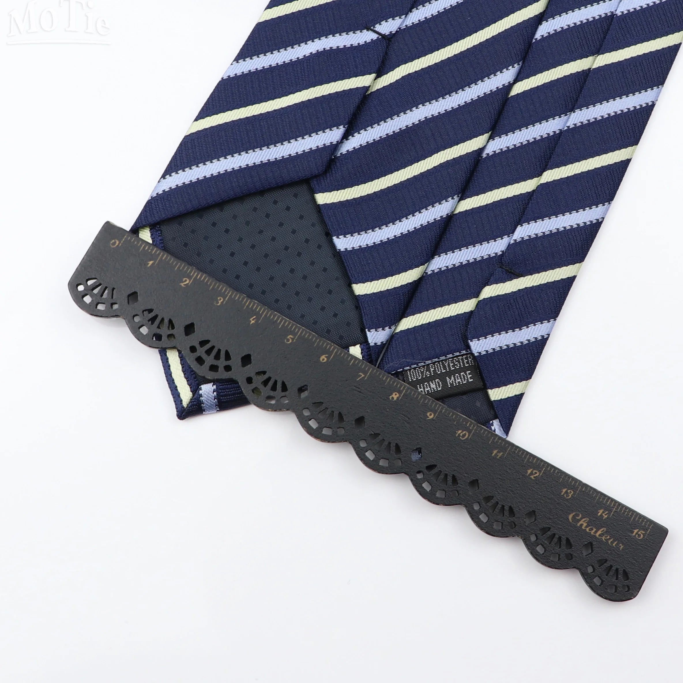 Classic Striped Necktie for Men - Perfect for Weddings and Formal Events