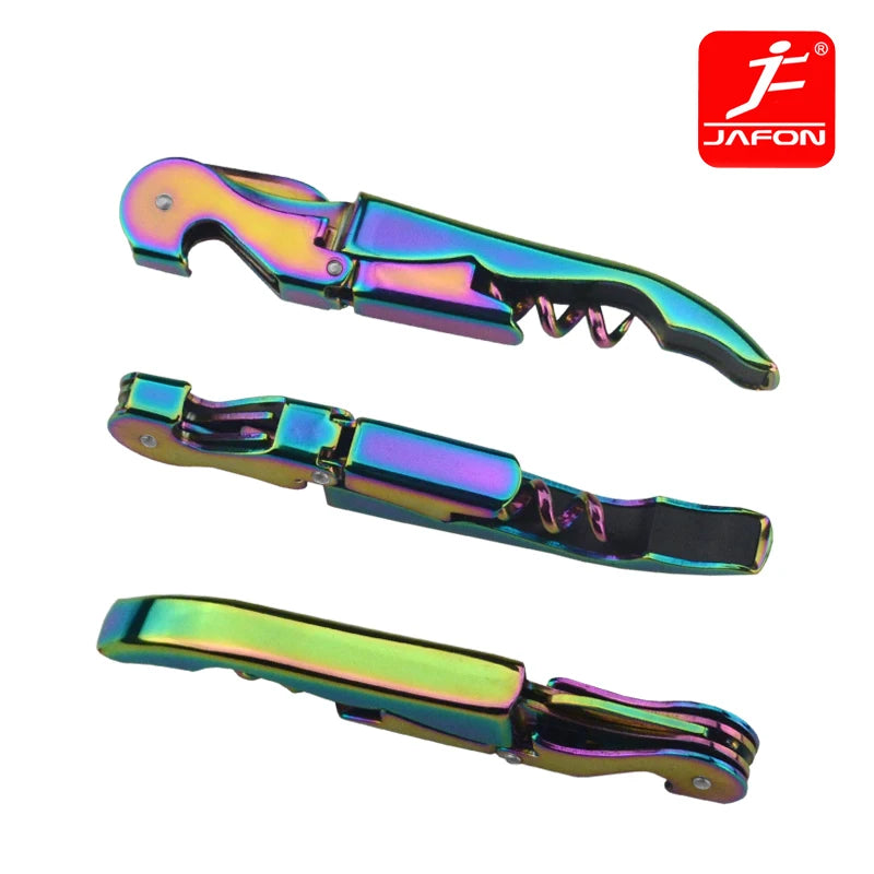 Viski KO418 Waiters Friend Corkscrew 3 In 1 Portable Opener