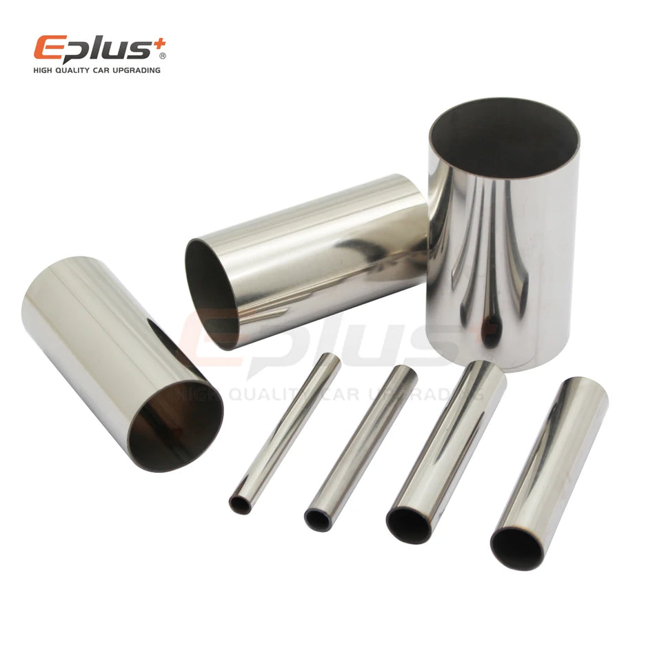 Universal Stainless Steel 304 Pipe For Car Exhaust, Intake, 100mm Length