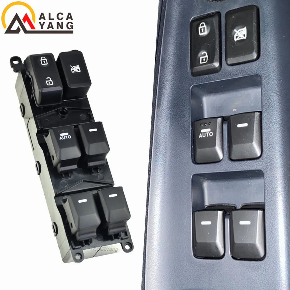 Vairuotojo pusės elektrinio lango jungiklis Hyundai Kia Rio 2012-2015 93570-1W155