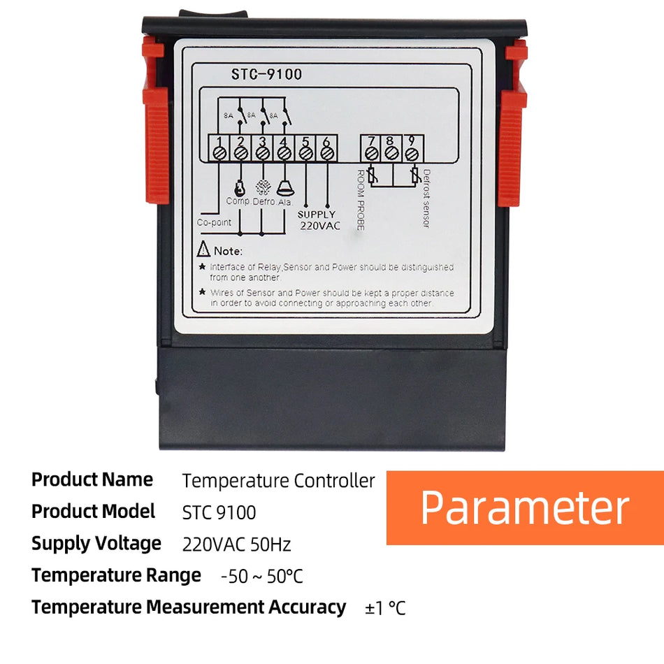 STC-9100 Digital Temperature Controller &ndash; Wide Voltage Range