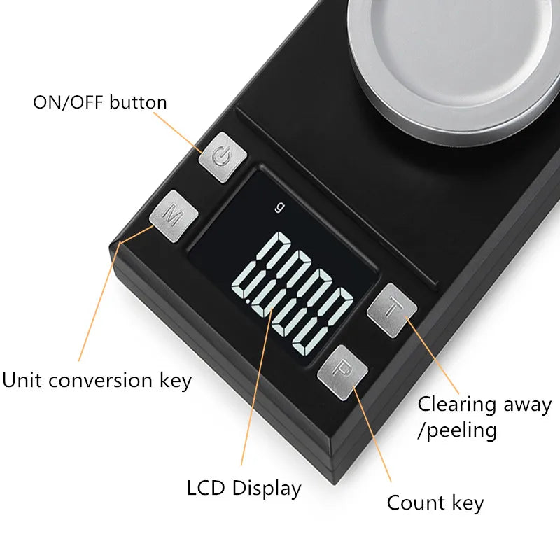 JUANJUAN Mini Digital Scale &ndash; High Accuracy 0.001g Measurement