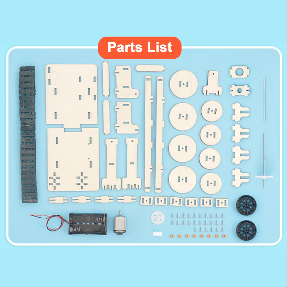 3D Wooden Electric Conveyor Belt Puzzle Model Kit | STEAM DIY for Kids &amp; Adults
