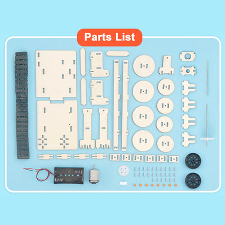 3D Wooden Electric Conveyor Belt Puzzle Model Kit | STEAM DIY for Kids &amp; Adults