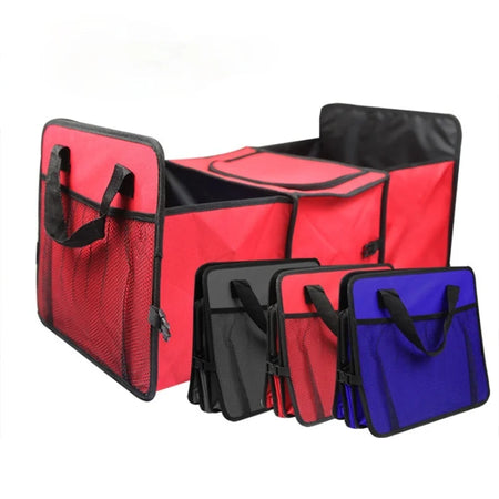 NarzrIe Universal Car Trunk Organizer - Soft Felt Multi-Pocket Storage Box