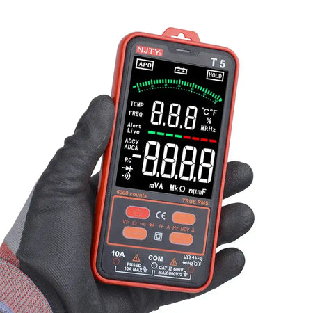 NJTY T5 Automotive Multimeter True RMS NCV Tester Voltage